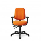 Office Master PT74 Mid-Back Chair - Front View