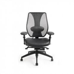 tCentric Hybrid Mesh Back Chair with Lumbar Support