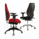 airCentric High Back Ergonomic Chair - Side/Back View